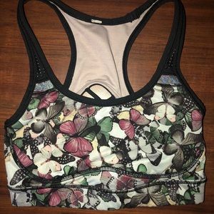 lululemon sports bra size 2